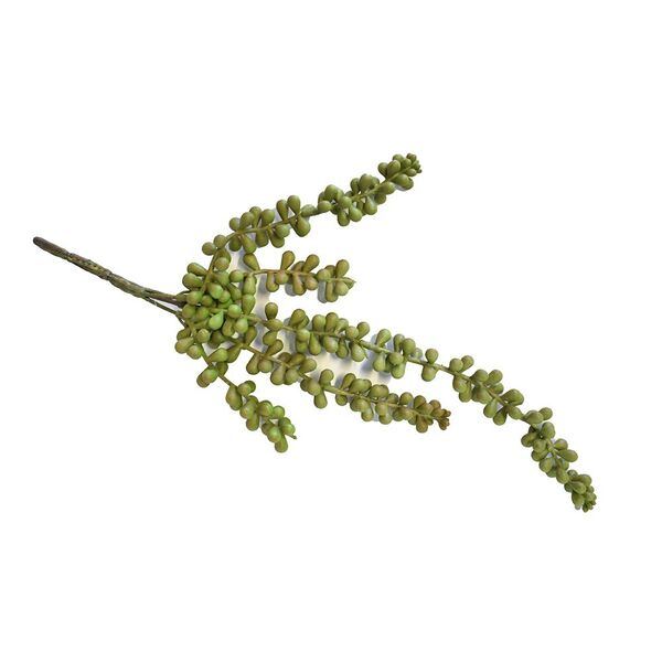 Pendente Suculenta Artificial Rosário 35cm | Jardim Vertical